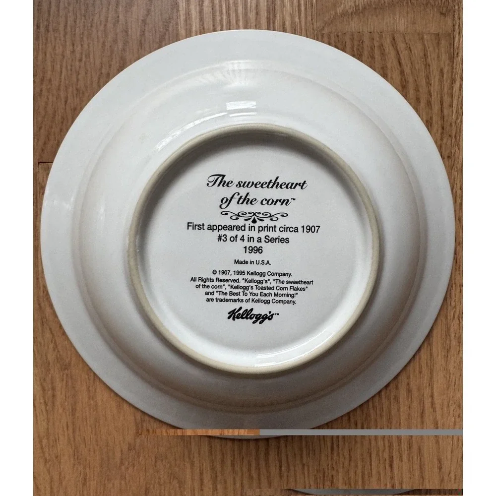 Vintage 1996 Kellogg's 90th Anniversary Cereal Bowls -‎ Set of 3 (#1, #2, #3)